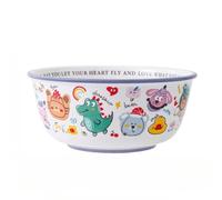 Sotto Smalto Colorato Ciotole Di Ceramica Stoviglie Per La Casa Zuppa Ciotola Set Noodle Carino Riso Pasto Piatti Cena Snack Colazione Dessert Nido D'Uccello Insalata Frutta Gelato Zuppe Pasta