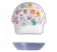 Sotto Smalto Colorato Ciotole Di Ceramica Stoviglie Per La Casa Zuppa Ciotola Set Noodle Carino Riso Pasto Piatti Cena Snack Colazione Dessert Nido D'Uccello Insalata Frutta Gelato Zuppe Pasta