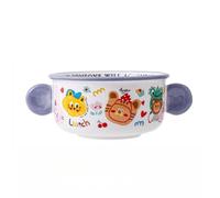 Sotto Smalto Colorato Ciotole Di Ceramica Stoviglie Per La Casa Zuppa Ciotola Set Noodle Carino Riso Pasto Piatti Cena Snack Colazione Dessert Nido D'Uccello Insalata Frutta Gelato Zuppe Pasta