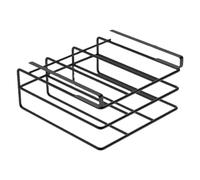 Sotto supporto per taglieri gabinetto, organizzatore di taglieri - Nessuna perforazione per la scaffale Organizza la tua cucina con il nostro portabicchieri. Adatto per spessori della scheda m