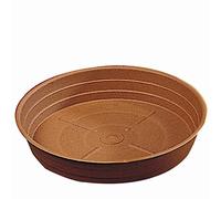 Sotto vaso fioriera Sabbiato rotondo diam 45 cm In plastica Terracotta
