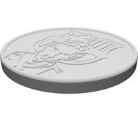 Sottobicchiere con Lionel Messi Barcelona FC Design Stampato 3D Tappetino