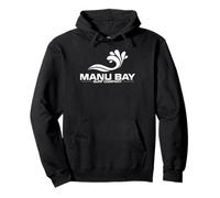 Sottobicchiere con logo Manu Bay Surf Nuova Zelanda Raglan Felpa con Cappuccio