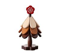 Sottobicchiere in legno per piatti caldi, set di sottobicchieri con protezione termica per tazze, set di 3 tovagliette con design albero per piatti caldi, per la casa e il ristorante