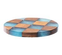 Sottobicchiere in resina 6 per pz per stile scacchiera tappetino prot