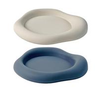 Sottobicchiere in silicone, accessorio organizer da cucina | Sottobicchieri in silicone antiscivolo a forma di nuvola, accessori per caffè, scrivania, divano, gioco, all'aperto, picnic