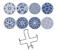 Sottobicchiere nel Silicone da 8 Pezzi, Sottobicchiere per Bevande con Supp1991