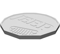 Sottobicchiere per Jeep Wrangler Design Logo Veicolo Stampato 3D Regalo
