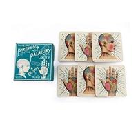Sottobicchieri/Articoli per la Tavola / Cena - Set Di 6 - Frenologia/Palmistry