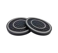 Sottobicchieri auto - Set di 2 protezioni per auto antiscivolo - tappetini impermeabili assorbenti lavabili per tutto il territorio carpooling viaggi quotidiani