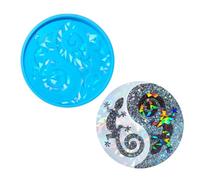 Sottobicchieri del silicone del modello animale della muffa otto diagrammi a forma di resina per l'olografia su misura di creazione di arte epossidica