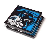 Sottobicchieri della serie NFL Carolina Panthers 3D Logo YouTheFan