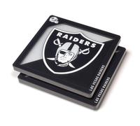 Sottobicchieri della serie NFL Las Vegas Raiders 3D Logo YouTheFan