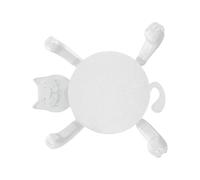 Sottobicchieri divertenti a forma di gatto, scultura 3D, supporto per bevande, tappetino per tazza da caffè, decorazione unica per gli appassionati di animali domestici, regalo unico sottobicchiere