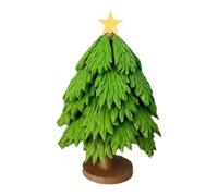Sottobicchieri espandibili per le vacanze in miniatura, tazza per albero di Natale, a prova di calore, decorazione della cucina, albero di Natale creativo
