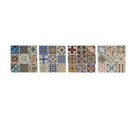 Sottobicchieri Home ESPRIT Sughero Dolomite Piastrella Arabo Con rilievo
