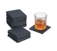 Sottobicchieri in ardesia 10x10 cm coasters decorativi Accessori per bar