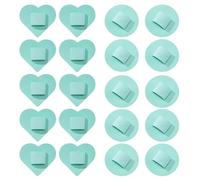 Sottobicchieri in feltro, 20 per capelli fai da te, cuscinetti elastici per decorazioni per tea party, per lavabo, bagno, viaggi, donne, ragazze, tea party e altri