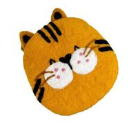 Sottobicchieri in feltro a tema animale, realizzati a mano, con parte anteriore assorbente, base antiscivolo per tazze da caffè, tazze, organizer da scrivania creativi con