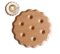 Sottobicchieri in legno a di biscotto, sottobicchieri rustici per tazze da caffè e tè, sottobicchieri in legno stile fattoria, bevande calde, porta bevande per caffè, tè, accessori