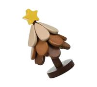 Sottobicchieri in legno resistenti calore impilabili come decorazione per l ' albero Natale Sottobicchieri resistenti calore per delle vacanze sottopentola per l ' albero