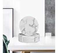 Sottobicchieri in pelle antigraffio per tazza di bevande calde