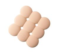 Sottobicchieri in silicone Hot Pad Ciambelle Forma Set Resistenza al Calore Per Controsoffitti Grigliatura Campeggio Dinnerware Food Grade Silicone Pot Holder