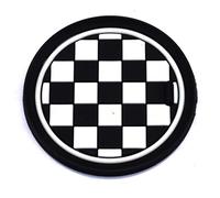 Sottobicchieri in silicone morbido, adatti per vano porta-bicchiere di tutte le Mini Cooper F/R serie Clubman, Hardtop, Hatchback, Covertible, Countryman, Coupè, Roadster