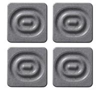 Sottobicchieri in terra di diatomee ad asciugatura rapida, progettati per proteggere le scrivanie assorbendo efficacemente le gocce d'acqua dalle bevande (E)