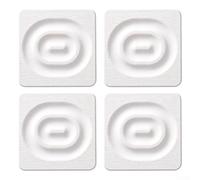 Sottobicchieri in terra di diatomee progettati per assorbire la condensa e proteggere le scrivanie con capacità di asciugatura rapida, adatti per casa o ufficio (D)