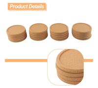 Sottobicchieri moderni in legno sughero spesso set da 5/10/20 per tazza caff b