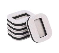 Sottobicchieri per mobili Tazze con rotelle in feltro | Tappi per ruote per sedie da 5 pezzi | Protezioni per pavimenti in legno | Previene i Protezione per superficie fissa con pinza ant