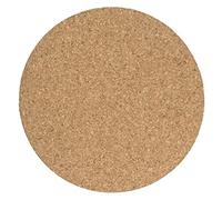 Sottobicchieri per piatti piani, tovagliette, tovagliette, tovagliette per cucina, tavolo da pranzo, base in sughero, isolamento termico, assorbe l'umidità, antiscivolo, 4 pezzi, 290 x 3 mm