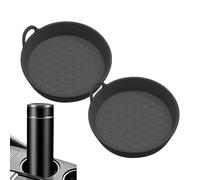 Sottobicchieri per Portabicchieri Auto | 2 Pezzi Inserti Antiscivolo In Silicone Per Portabicchieri | Accessori Auto Per Campeggio Spiaggia Ufficio Avventura Familiare Lavoro Quotidiano Pesca