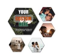 Sottobicchieri personalizzati per bevande, tazze da caffè, sottobicchieri personalizzati Aggiungi la tua foto, testo, logo, immagine, resistente al calore, antiscivolo, per auto, bar, casa e ufficio