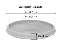 Sottobicchieri Roma Leggermente & Resistente Gelo Ø 26 - 63 CM Di Pregiato