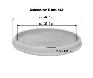 Sottobicchieri Roma Leggermente & Resistente Gelo Ø 26 - 63 CM Di Pregiato