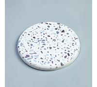 Sottobicchieri rotondi in diatomacea, motivo marmo giapponese, assorbente, ad asciugatura rapida, antiscivolo, per casa, cucina, sala da pranzo, bevande calde o fredde (#5, 6 pezzi)