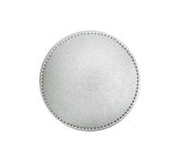 Sottobicchieri rotondi in pelle da 4 pezzi da 10 cm di diametro, adatti per tazze da caffè e tè, adatti per la decorazione di casa, ufficio e bar,Argento,10 cm