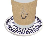 Sottobicchieri - Sottobicchiere per tavolino da caffè | Sottobicchiere assorbente e portasapone per tazze, ciotole, bagno, ingresso, patio e