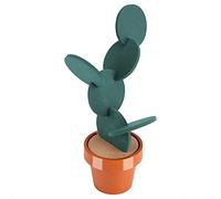 Sottobicchieri Vinile Yosoo 6Pz Tappetini Auto Universali Antiscivolo Posavasos Set di alberi a Sagoma a Forma di Cactus Coaster con Supporto per Bar, Salone, Cucina Tavolo