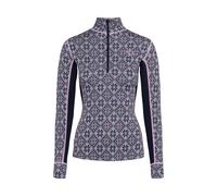 Sottocamicia a maniche lunghe 1/4 zip donna Kari Traa Rose Bleu L