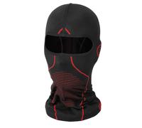 SOTTOCASCO INTEGRALE TERMICO INVERNALE PASSAMONTAGNA XL/XXL 57-60 cm NERO E ROSS