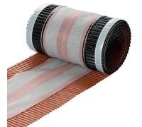 SOTTOCOLMO MICROTEC MIX IN ALLUMINIO PLISSETTATO ROSSO PER COLMO ROTOLI 5ML