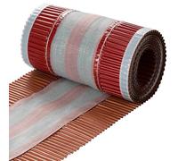 SOTTOCOLMO MICROTEC MIX IN ALLUMINIO PLISSETTATO ROSSO PER COLMO ROTOLI 5ML
