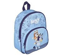 Sottocoperta - Zaino per bambini Bluey - con tasca anteriore - per asilo, tempo libero e viaggi - per bambini dai 4 anni in su