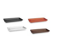 SOTTOFIORIERA RETTANGOLARE ANTHEA 60CM ANTRACITE VECA SOTTOVASO