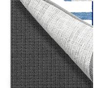 Sottofondo Antiscivolo 145 x 190 cm Rivestimento Antiscivolo Moquette Sottotappeto Base Resistente e Tagliabile per Tappeti, Tovaglie e Molto Altro Ancora, Nero