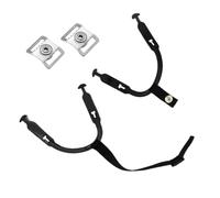 Sottogola per casco da hockey, regolabile, in nylon/gomma, passanti per le orecchie rimovibili, cinghia di ricambio per hockey su ghiaccio, comoda attrezzatura protettiva, per ragazzi e ragazze