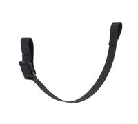 Sottogola per casco da hockey su ghiaccio, con chiusura a scatto, progettata per mantenere il casco stabile durante le partite intense e per esercitarsi (nero)